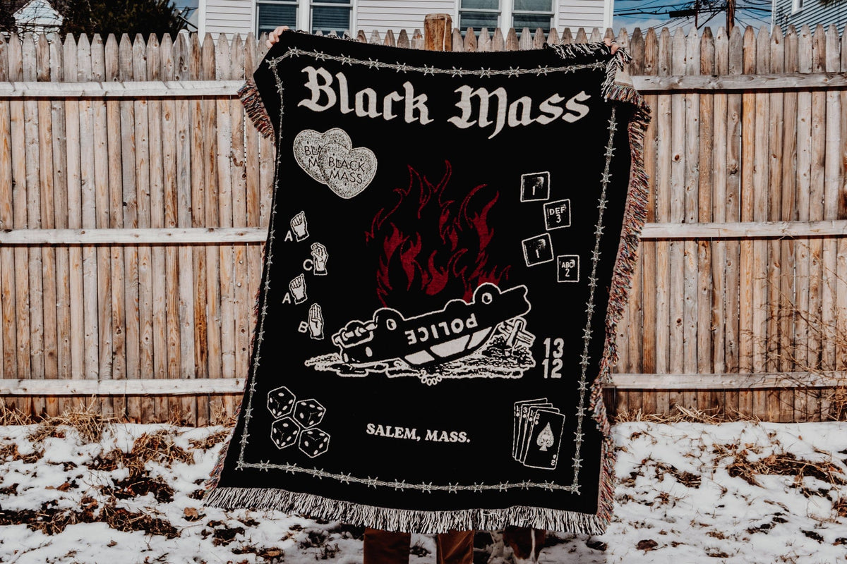 Black Mass Electronics 1312 Woven Blanket 50x60 inch