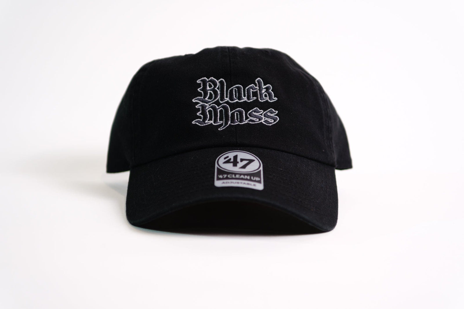 Black Mass Electronics Black Mass Logo Dad Hat Black