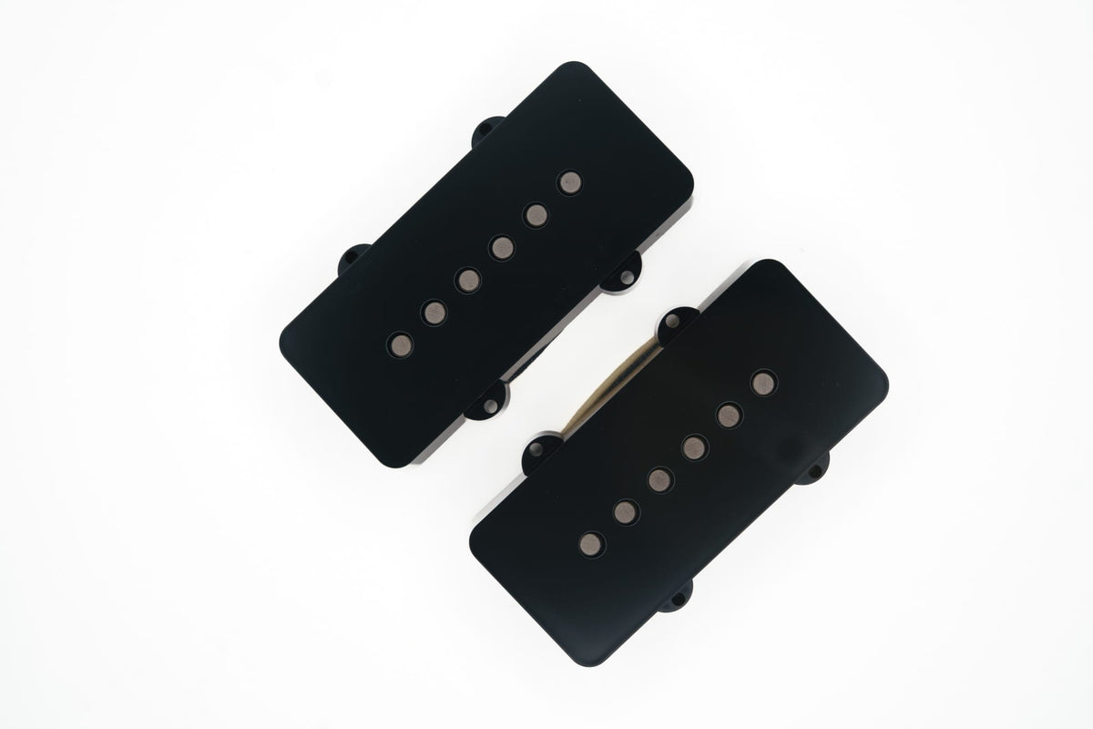 Black Mass Electronics Clarion Pickup Set (JM Size) Set (with Between Worlds Neck) / Black