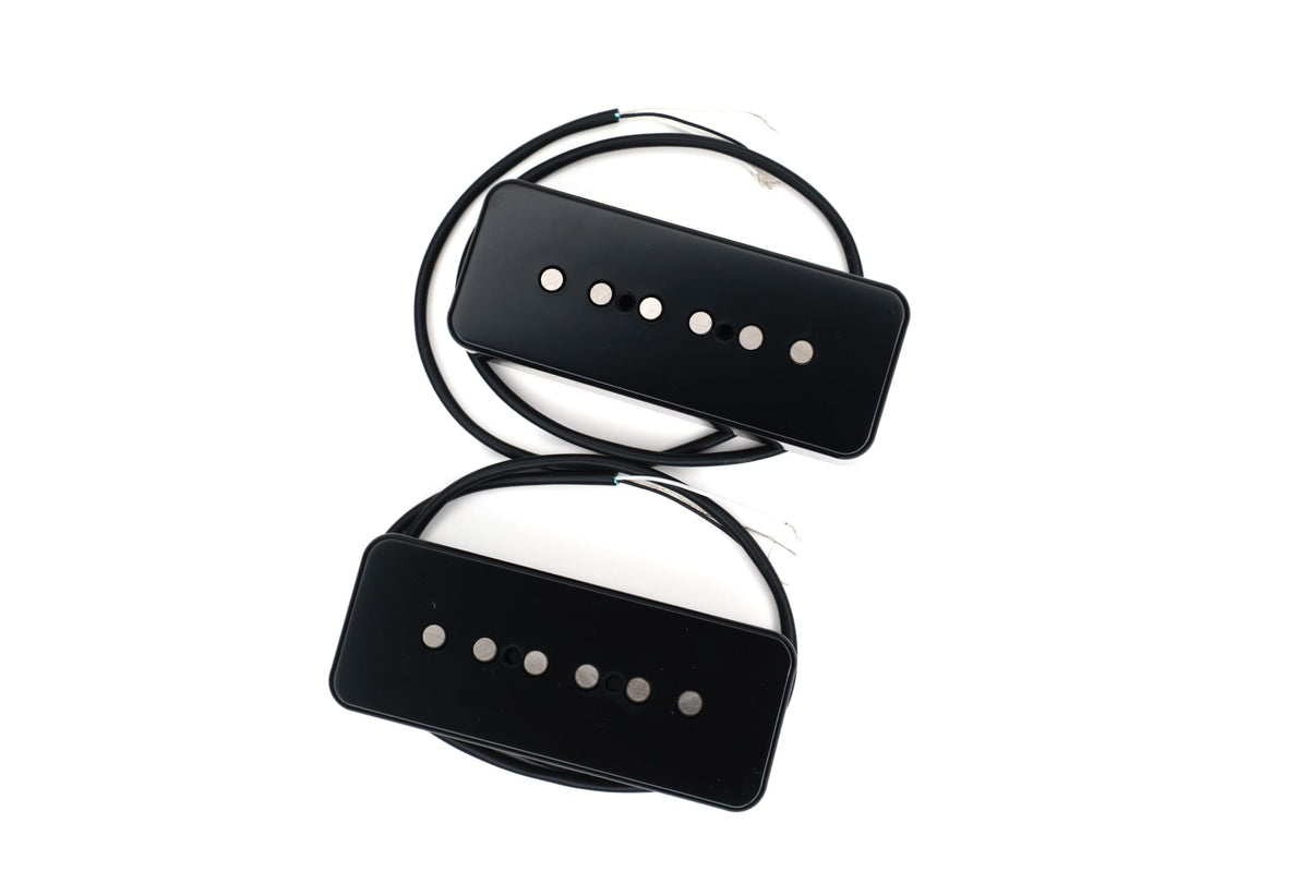 Black Mass Electronics Clarion Pickup Set (Soapbar) Set (with Between Worlds Neck) / Black