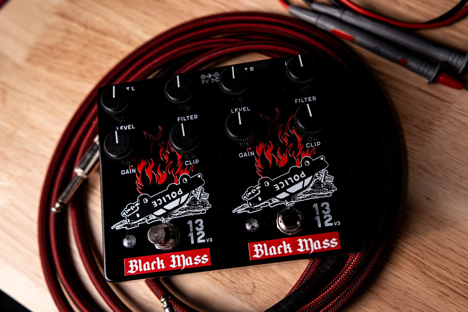 Black Mass Electronics Dual 1312 Distortion High Gloss Black