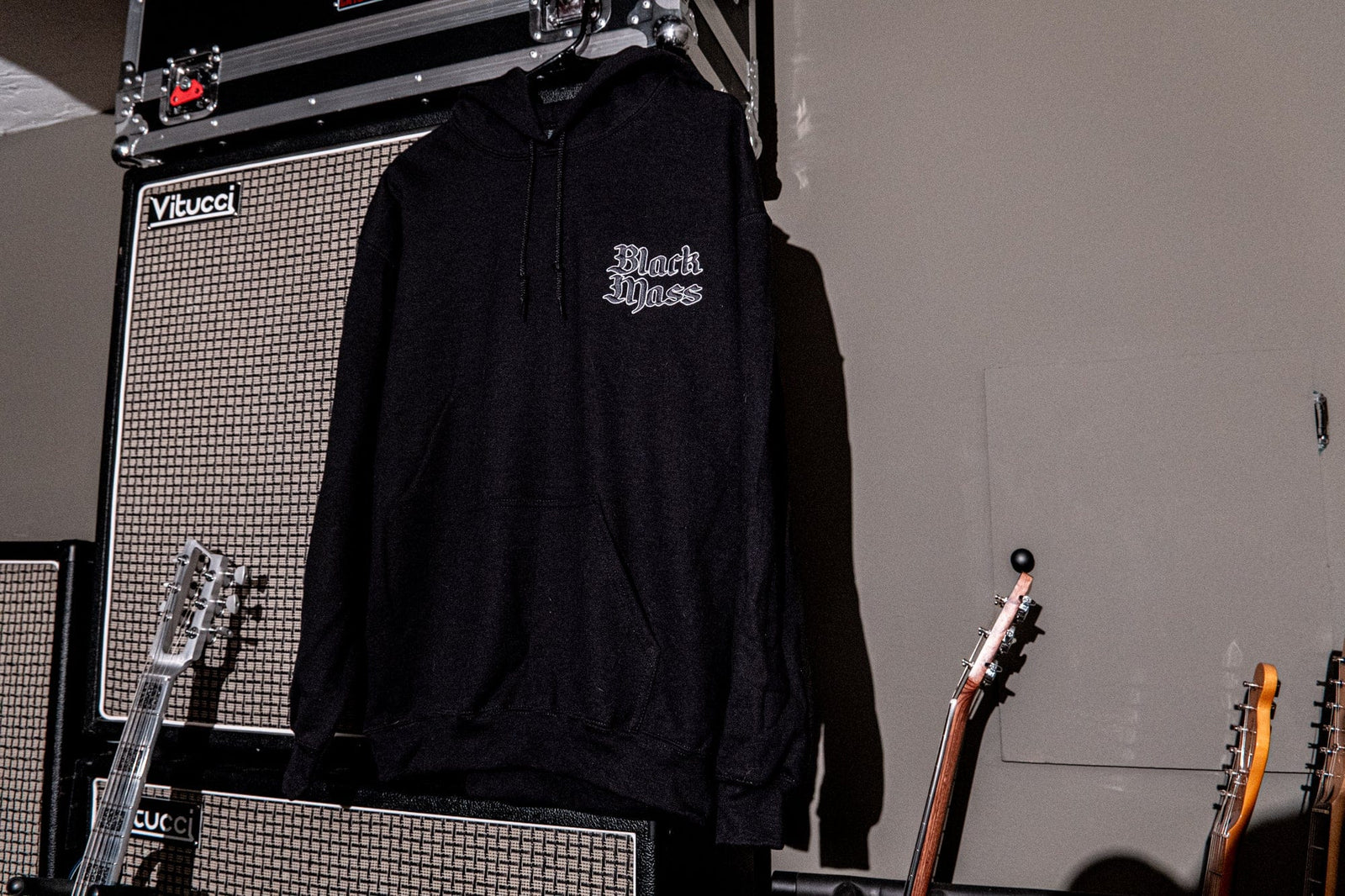 Black Mass Electronics Embroidered Logo Hoodie