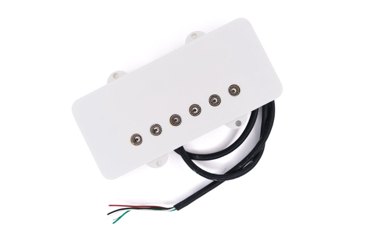 Black Mass Electronics Raw Earth Humbucker Set (JM Sized) Bridge / White