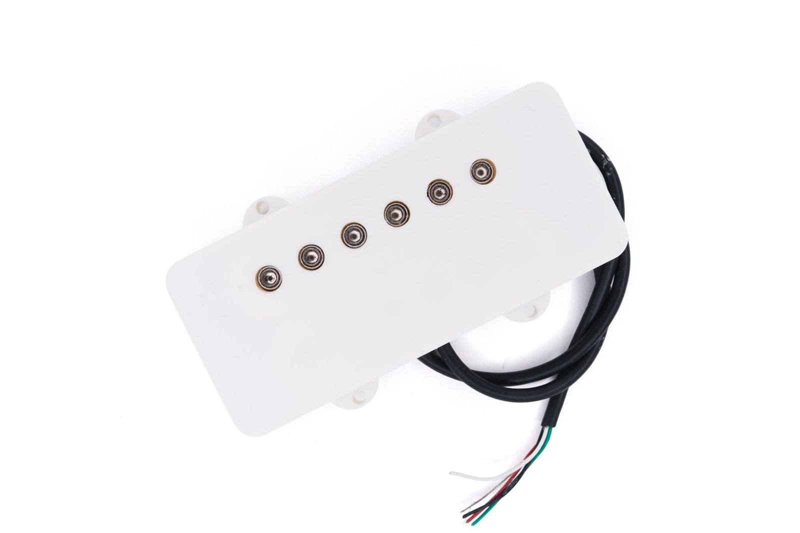 Black Mass Electronics Raw Earth Humbucker Set (JM Sized) Neck / White