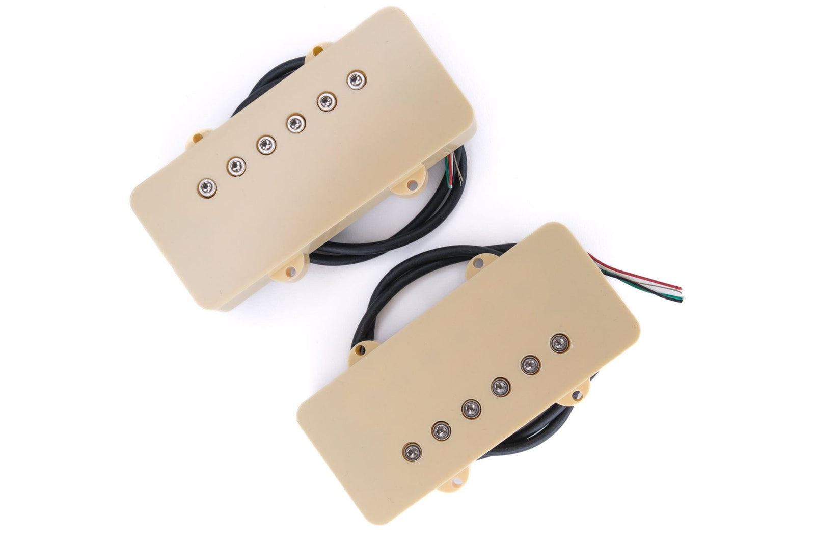 Black Mass Electronics Raw Earth Humbucker Set (JM Sized) Set / Cream