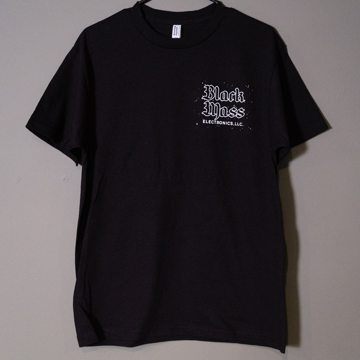 Black Mass Electronics Splatter Logo T-Shirt