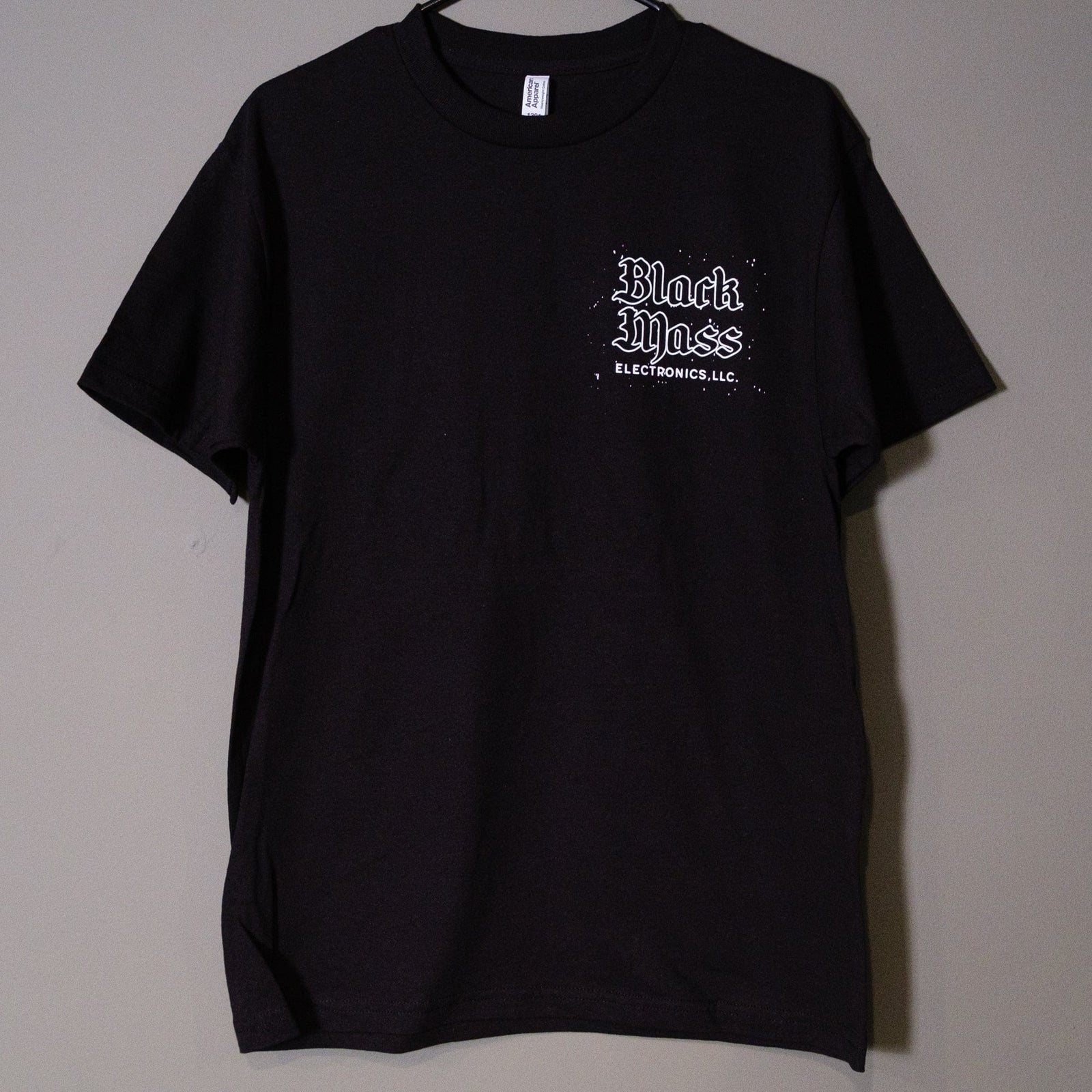 Black Mass Electronics Splatter Logo T-Shirt