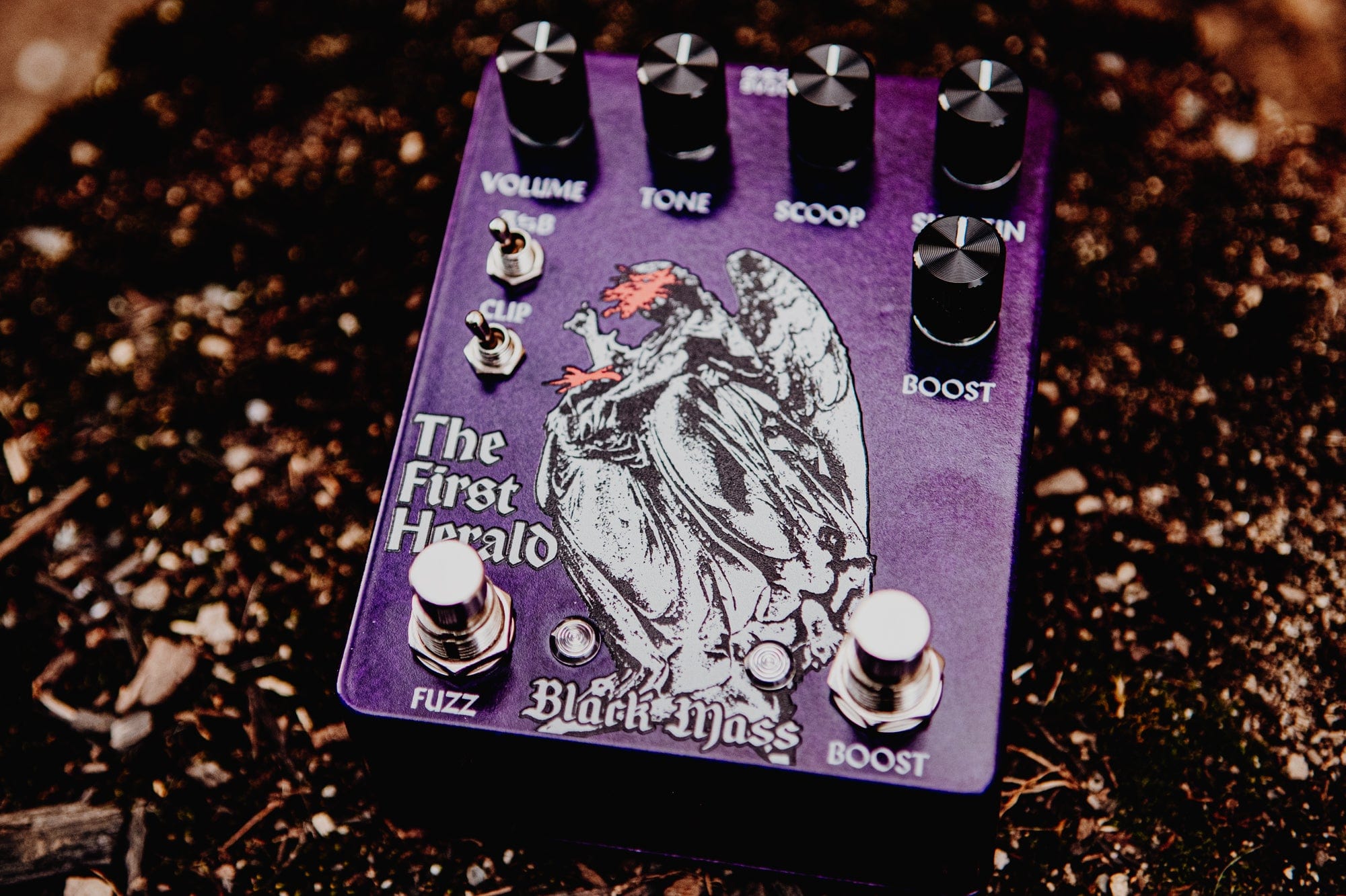 Black Mass Electronics The First Herald (Big Box) Anodized Purple