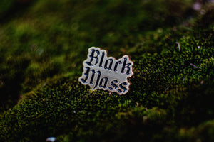 Black Mass Electronics Black Mass Logo Pin