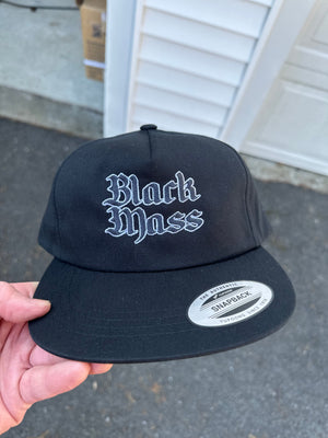 Black Mass Electronics Black Mass Logo Snap Back Hat